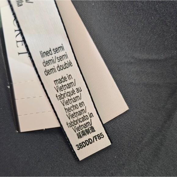 NWT Victoria’s Secret 38DDD Lined Semi Demi Bra Multi-Way Straps Greyish Purple - Picture 5 of 9